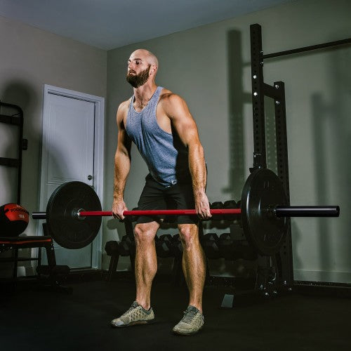 Olympic Bar, 7-Foot Solid 2 inch Barbell. 1500 LB Weight Capacity Lifting Bar for Weightlifting, Home, Gym - 1026795 Olympic Bar, 7-Foot Solid 2 inch Barbell. 1500 LB Weight Capacity Lifting Bar for Weightlifting, Home, Gym - 1026795